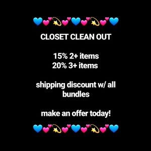 💕💫 CLOSET CLEAN OUT 💫💕